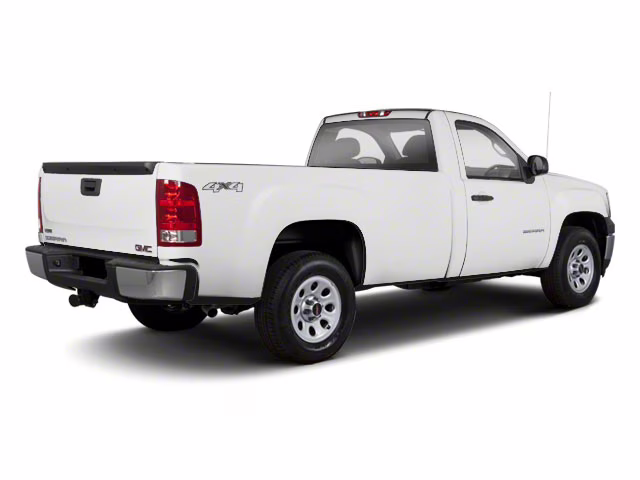 2013 Summit White GMC Sierra 1500 Work Truck RWD Truck