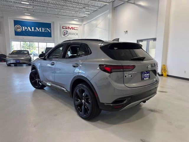 2022 Satin Steel Gray Metallic Buick Envision Essence AWD SUV