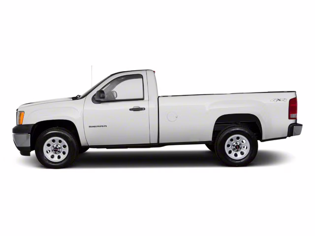 2013 Summit White GMC Sierra 1500 Work Truck RWD Truck