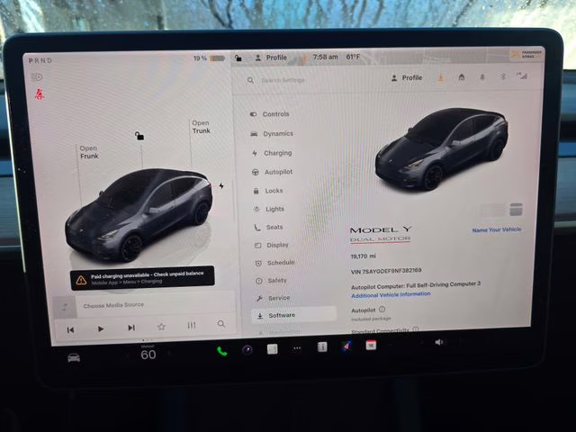 2022 Gray Tesla Model Y Performance AWD SUV