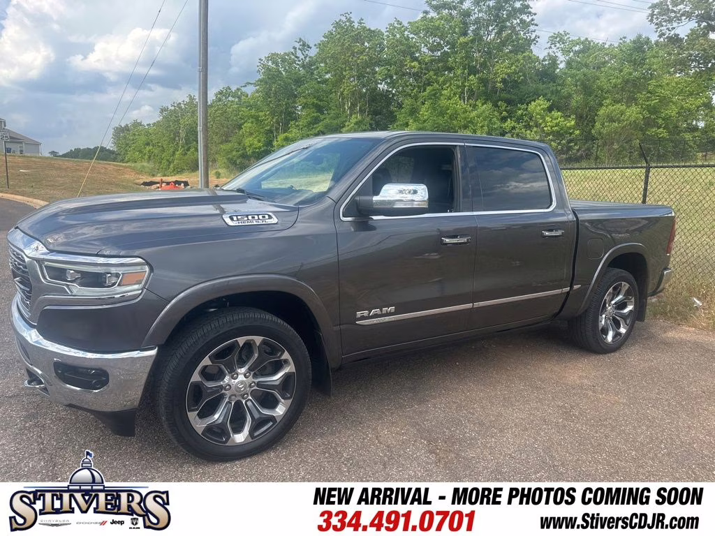 2020 Granite Crystal Metallic Clearcoat Ram 1500 Limited 4X4 Truck