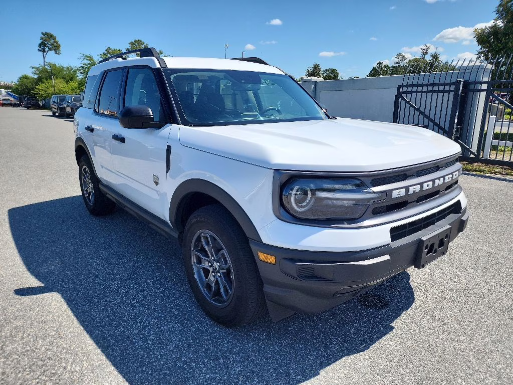 2024 Oxford White Ford Bronco Sport Big Bend 4X4 SUV