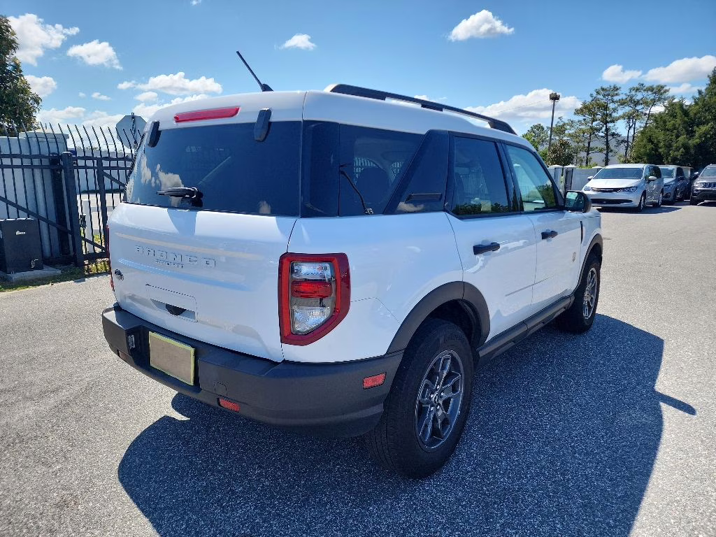 2024 Oxford White Ford Bronco Sport Big Bend 4X4 SUV