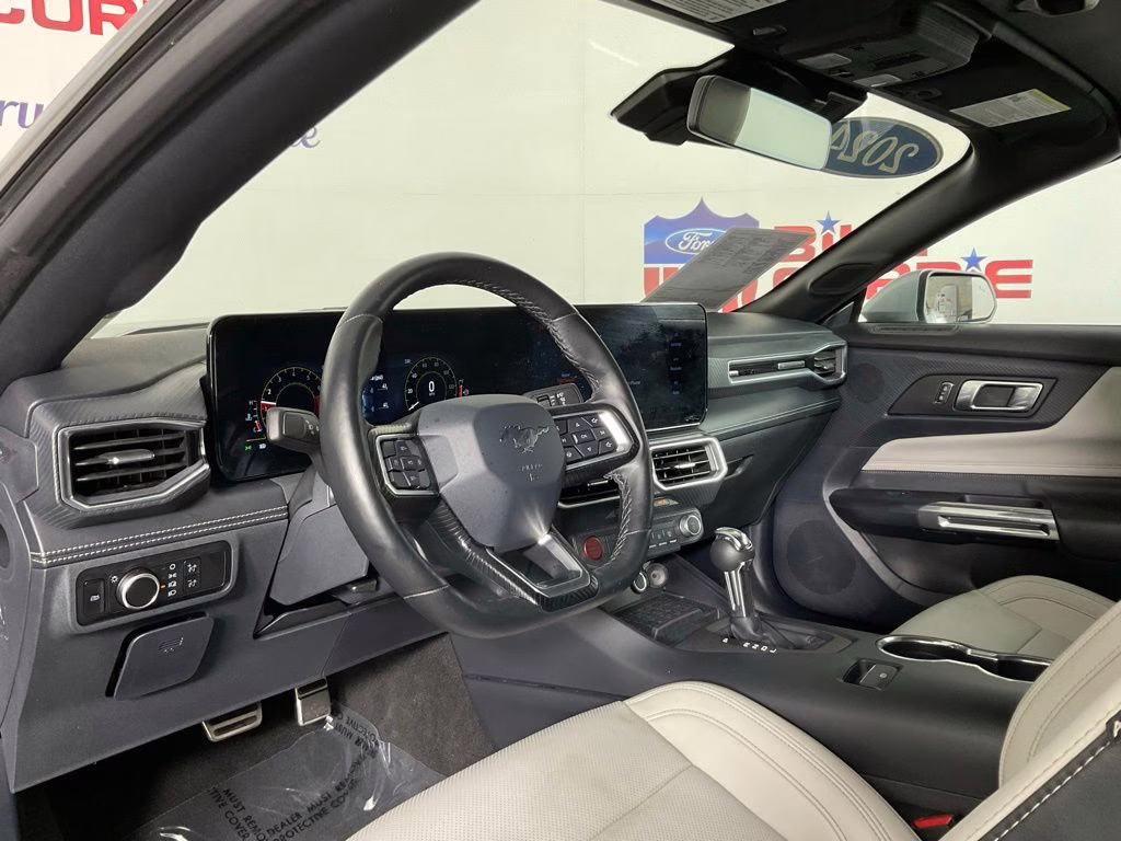 2024 Silver Metallic Ford Mustang EcoBoost Premium RWD Convertible