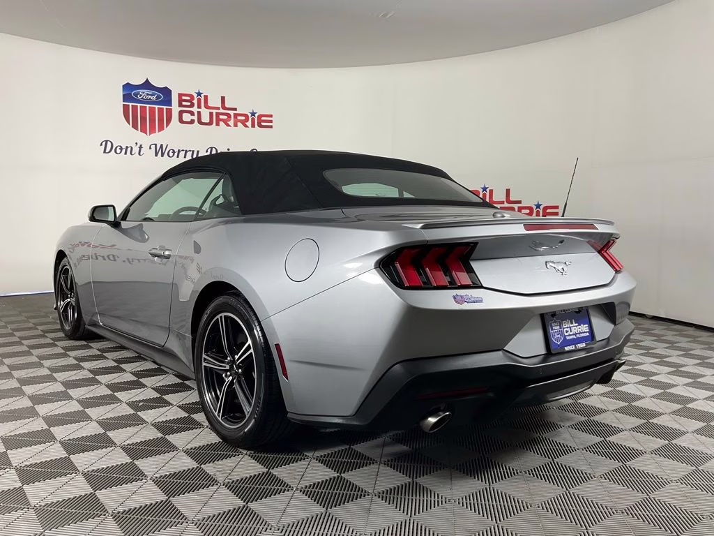 2024 Silver Metallic Ford Mustang EcoBoost Premium RWD Convertible