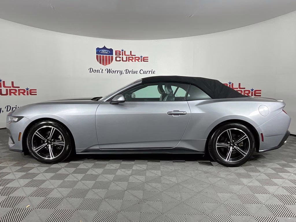 2024 Silver Metallic Ford Mustang EcoBoost Premium RWD Convertible