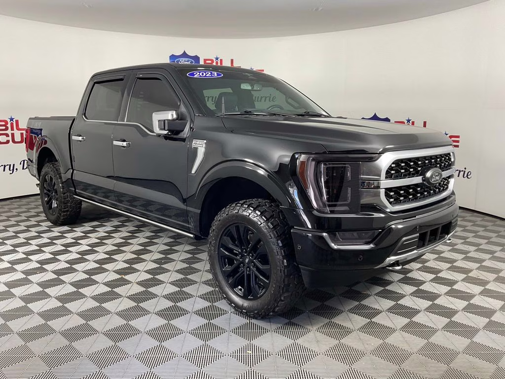 2023 Black Metallic Ford F-150 Platinum 4X4 Truck