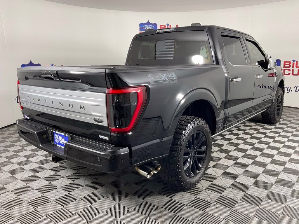 2023 Black Metallic Ford F-150 Platinum 4X4 Truck
