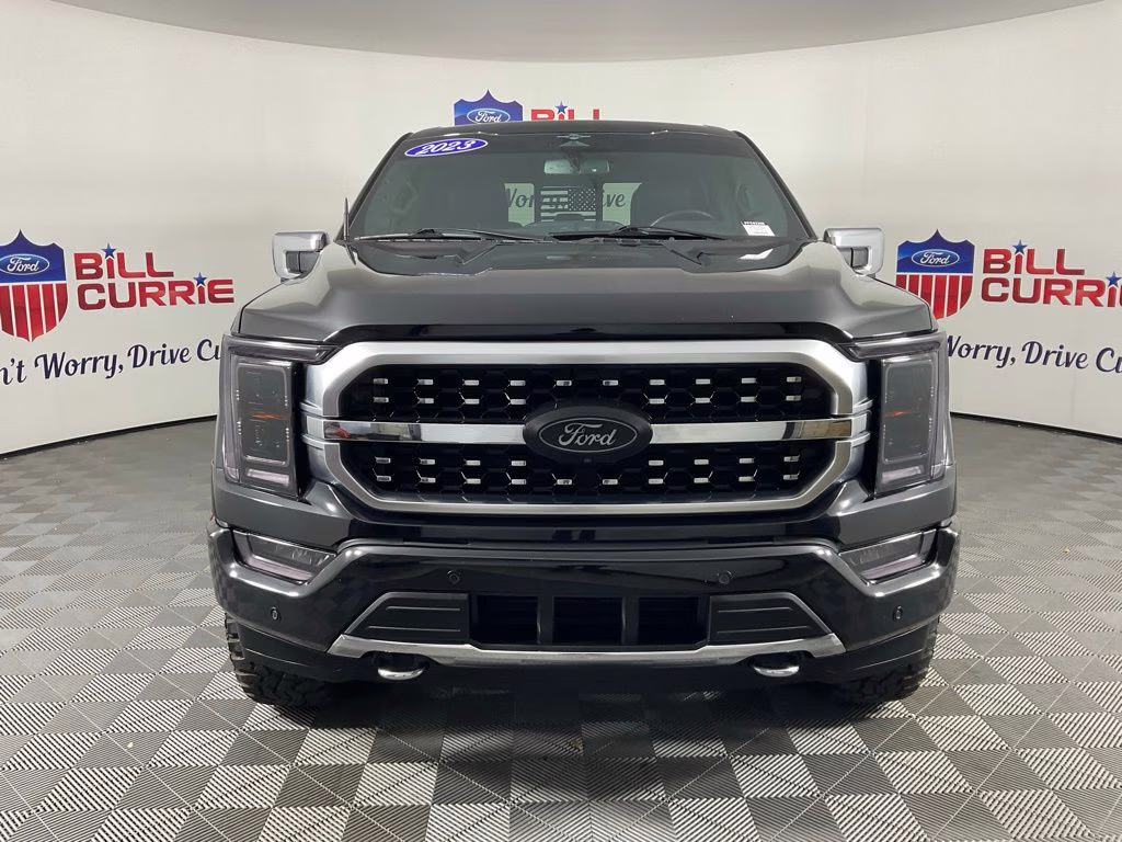 2023 Black Metallic Ford F-150 Platinum 4X4 Truck