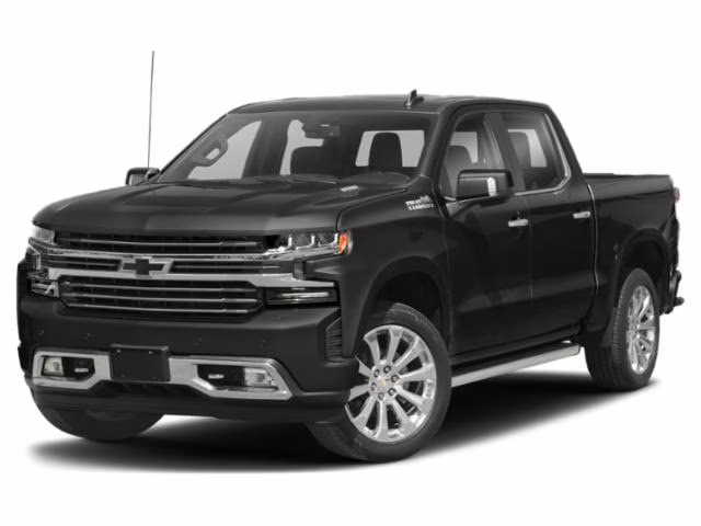 2021 Black Chevrolet Silverado 1500 High Country 4X4 Truck