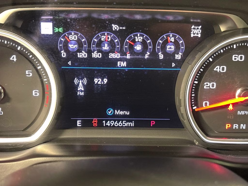 2021 Black Chevrolet Silverado 1500 High Country 4X4 Truck