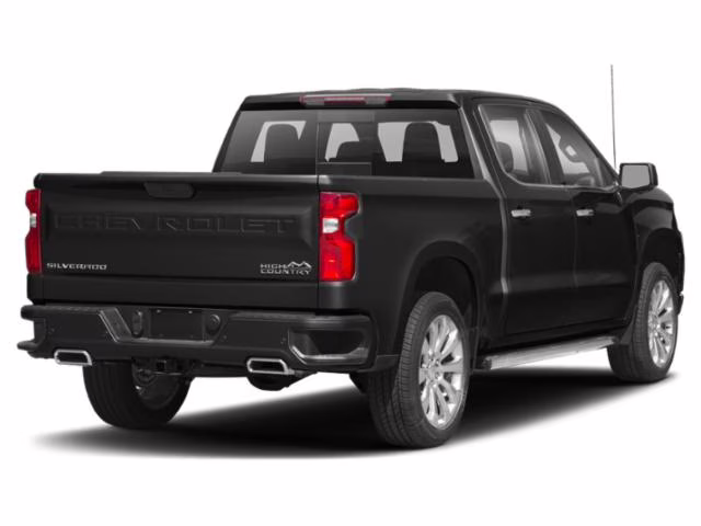2021 Black Chevrolet Silverado 1500 High Country 4X4 Truck