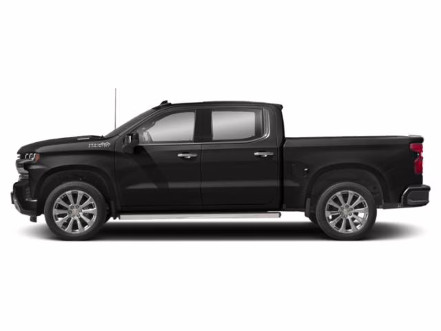 2021 Black Chevrolet Silverado 1500 High Country 4X4 Truck