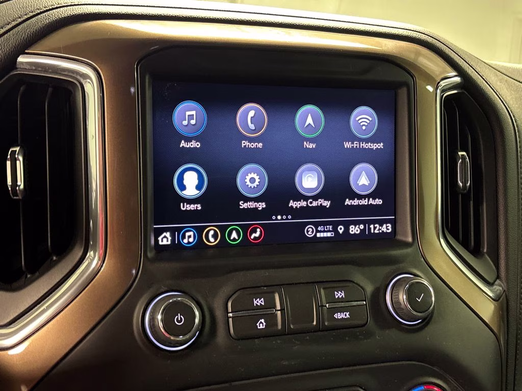 2021 Black Chevrolet Silverado 1500 High Country 4X4 Truck
