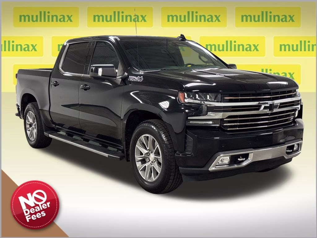 2021 Black Chevrolet Silverado 1500 High Country 4X4 Truck