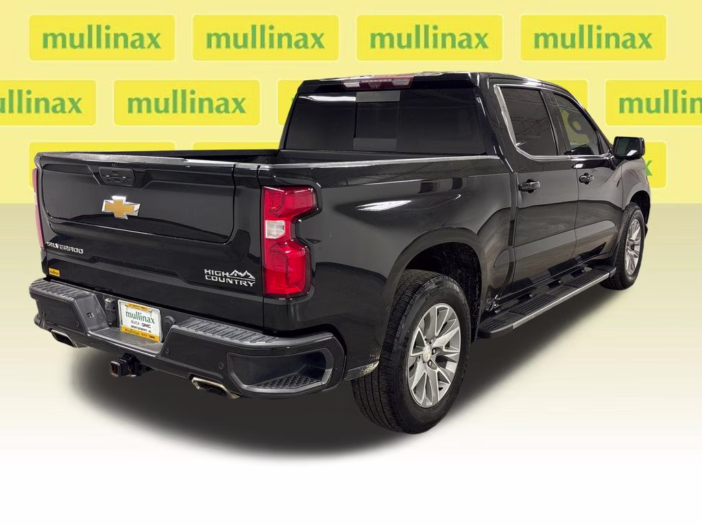 2021 Black Chevrolet Silverado 1500 High Country 4X4 Truck