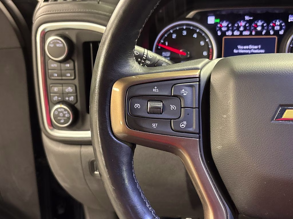 2021 Black Chevrolet Silverado 1500 High Country 4X4 Truck