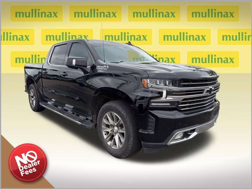 2021 Black Chevrolet Silverado 1500 High Country 4X4 Truck