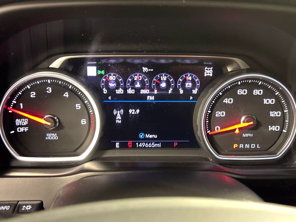 2021 Black Chevrolet Silverado 1500 High Country 4X4 Truck