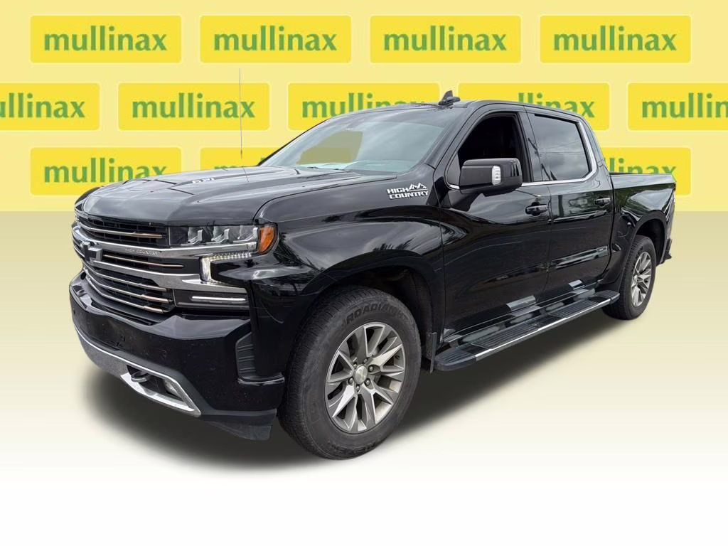 2021 Black Chevrolet Silverado 1500 High Country 4X4 Truck