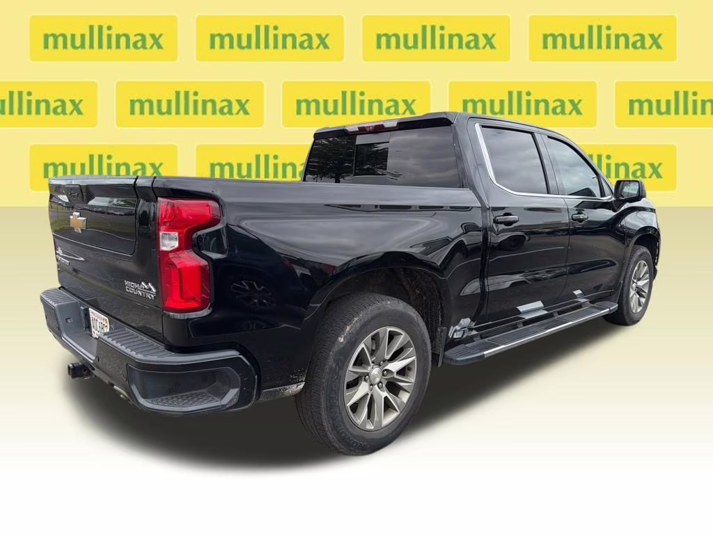 2021 Black Chevrolet Silverado 1500 High Country 4X4 Truck