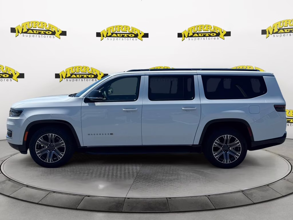 2024 Bright White Clearcoat Jeep Wagoneer L Series II RWD SUV
