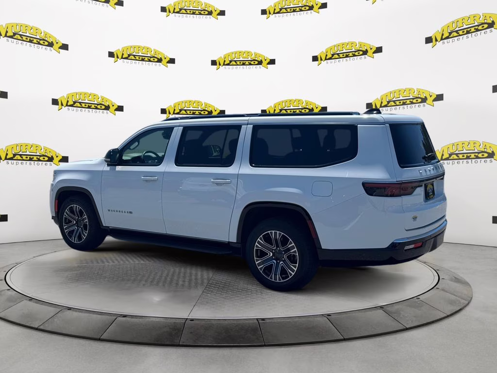 2024 Bright White Clearcoat Jeep Wagoneer L Series II RWD SUV
