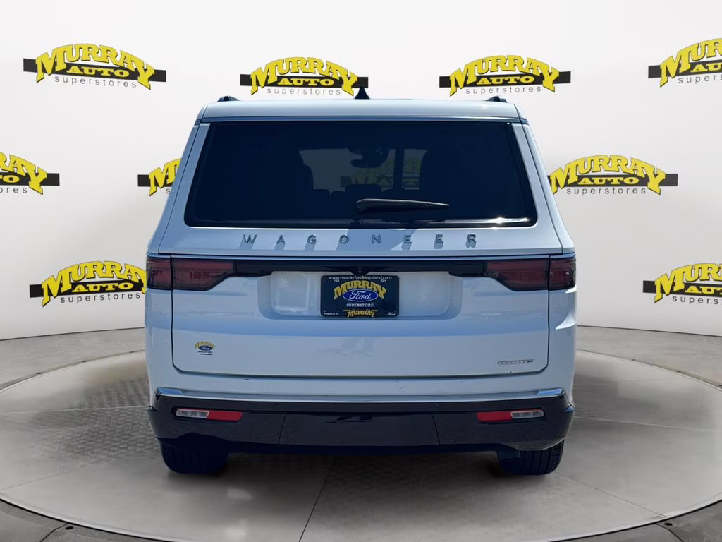 2024 Bright White Clearcoat Jeep Wagoneer L Series II RWD SUV