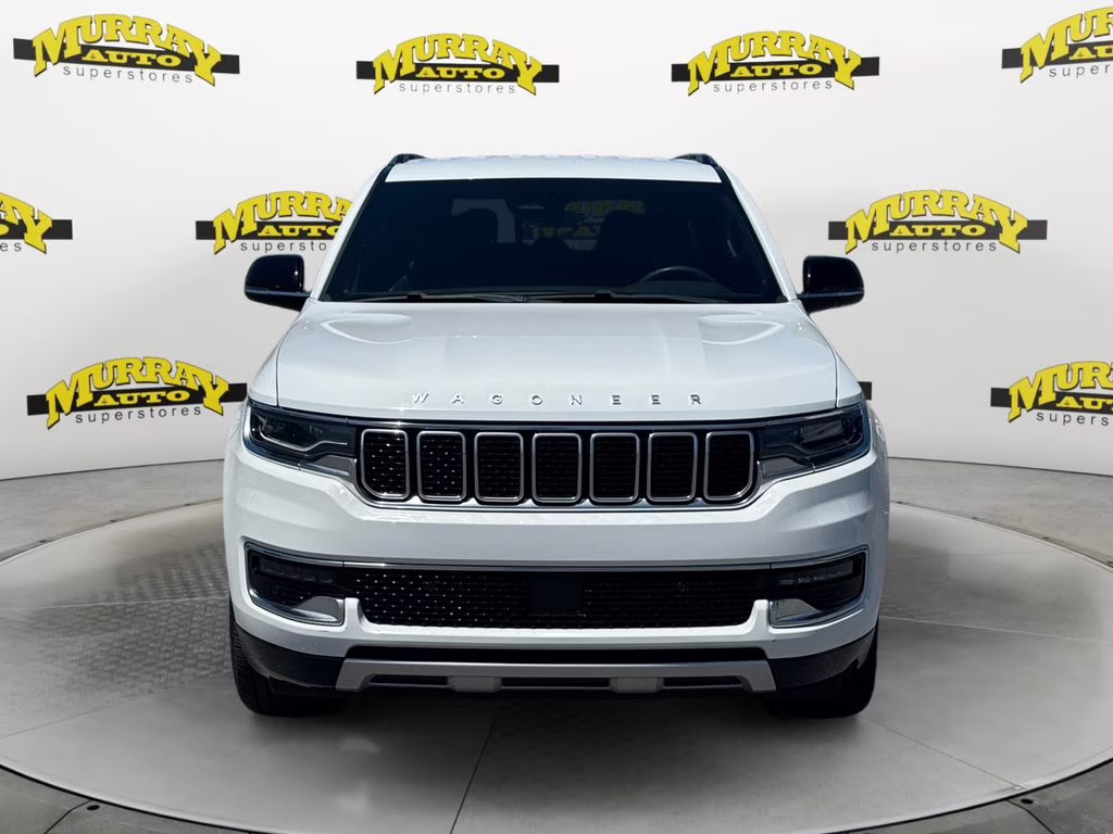 2024 Bright White Clearcoat Jeep Wagoneer L Series II RWD SUV