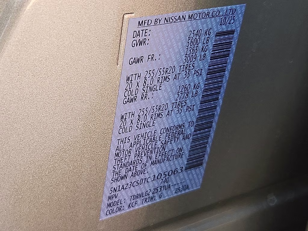 2026 Champagne Silver Metallic Nissan Murano SL AWD SUV