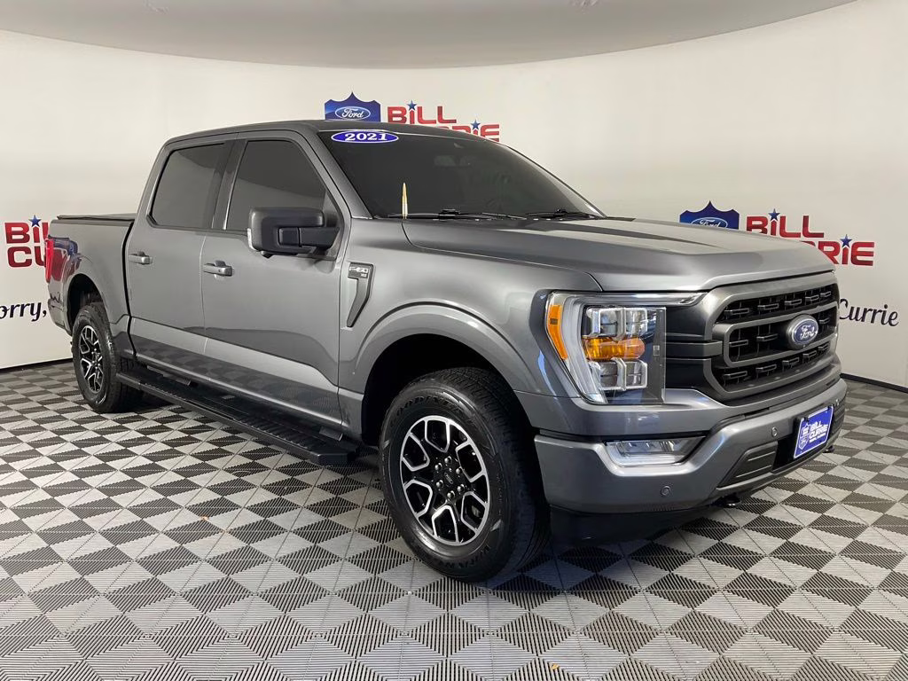 2021 Gray Metallic Ford F-150 XLT 4X4 Truck