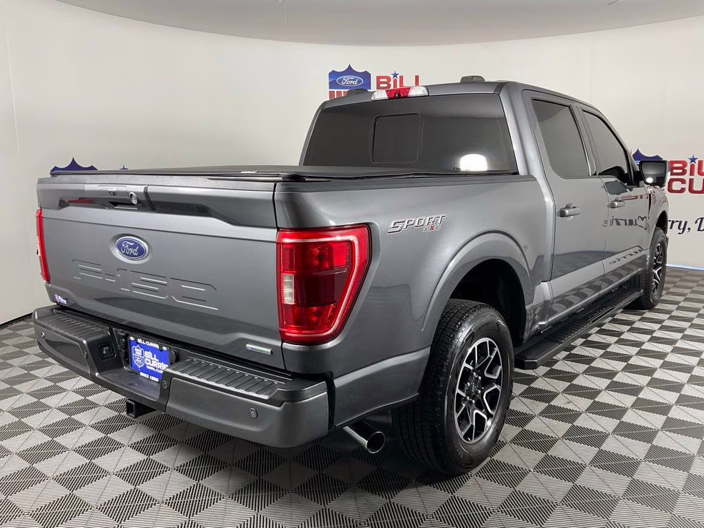 2021 Gray Metallic Ford F-150 XLT 4X4 Truck