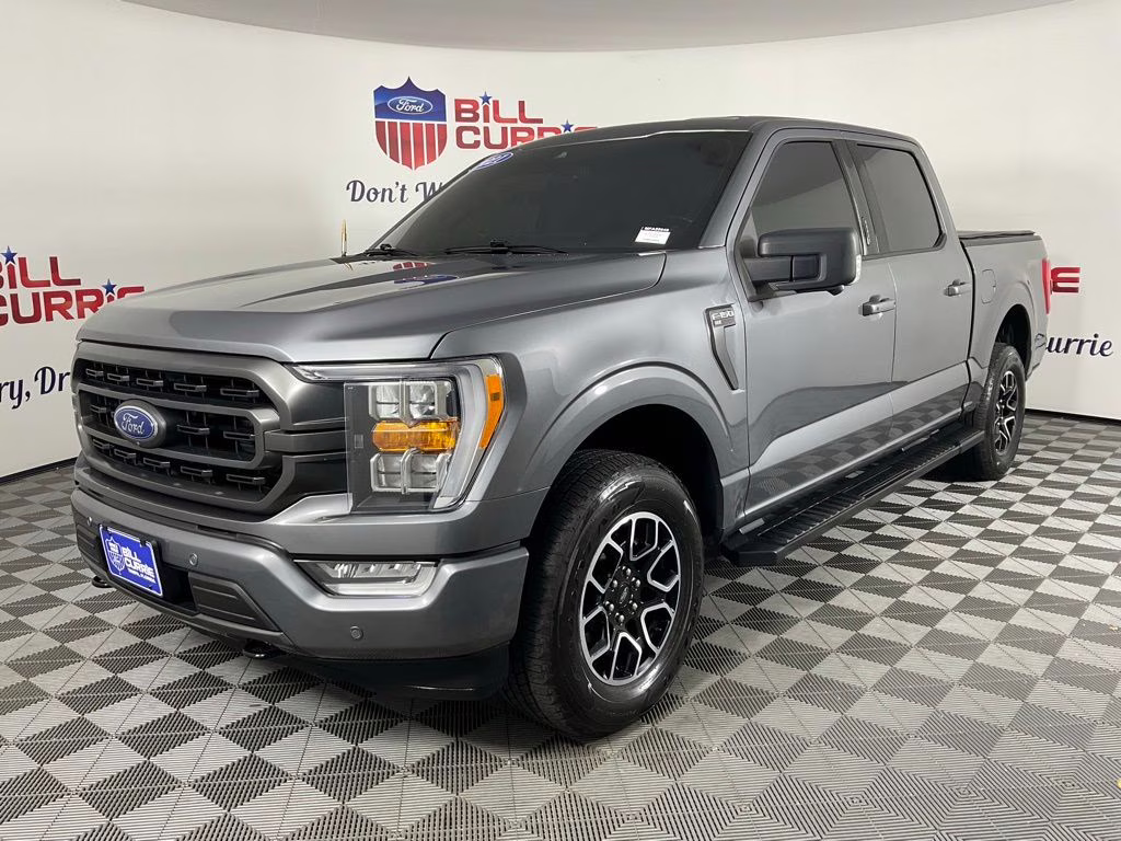 2021 Gray Metallic Ford F-150 XLT 4X4 Truck