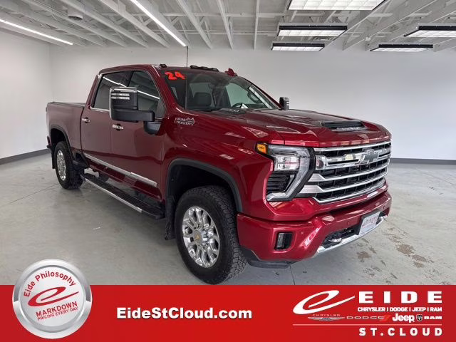 2024 Radiant Red Tintcoat Chevrolet Silverado 3500HD High Country 4X4 Truck