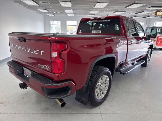 2024 Radiant Red Tintcoat Chevrolet Silverado 3500HD High Country 4X4 Truck