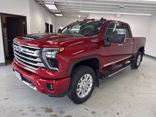 2024 Radiant Red Tintcoat Chevrolet Silverado 3500HD High Country 4X4 Truck