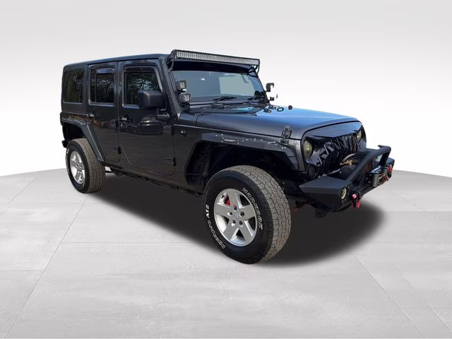 2017 Granite Crystal Metallic Clearcoat Jeep Wrangler Unlimited Sport RHD 4X4 SUV