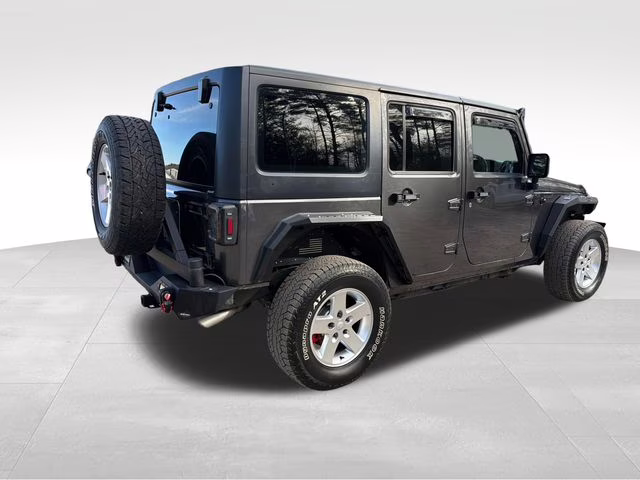 2017 Granite Crystal Metallic Clearcoat Jeep Wrangler Unlimited Sport RHD 4X4 SUV