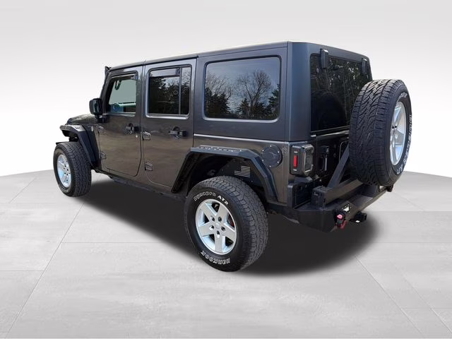 2017 Granite Crystal Metallic Clearcoat Jeep Wrangler Unlimited Sport RHD 4X4 SUV