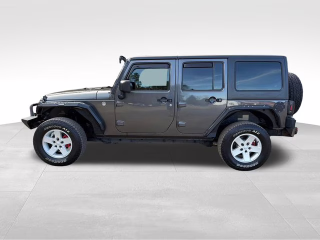 2017 Granite Crystal Metallic Clearcoat Jeep Wrangler Unlimited Sport RHD 4X4 SUV