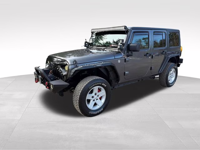 2017 Granite Crystal Metallic Clearcoat Jeep Wrangler Unlimited Sport RHD 4X4 SUV