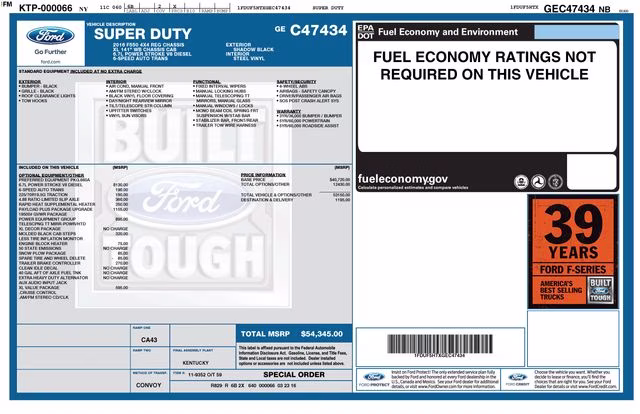 2016 Shadow Black Ford Super Duty F-550 DRW XL 4X4 Chassis