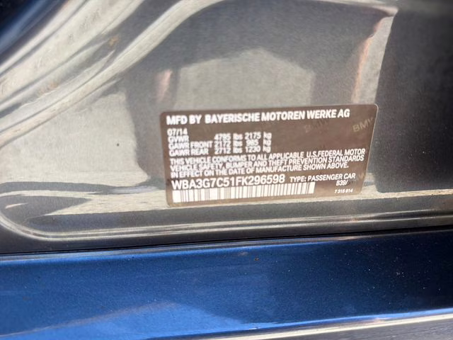 2015 Mineral Gray Metallic BMW 3 Series 328i xDrive AWD Crossover