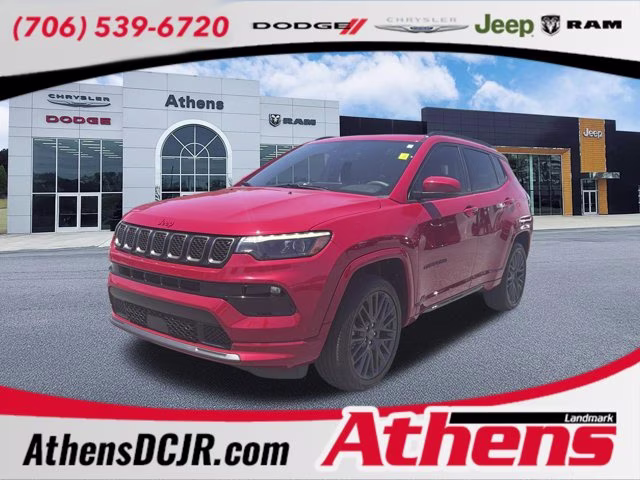 2023 Redline Pearlcoat Jeep Compass (RED) Edition 4X4 SUV