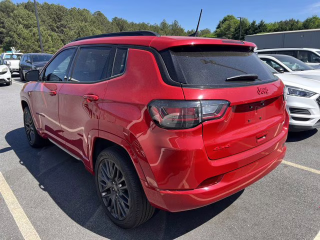 2023 Redline Pearlcoat Jeep Compass (RED) Edition 4X4 SUV