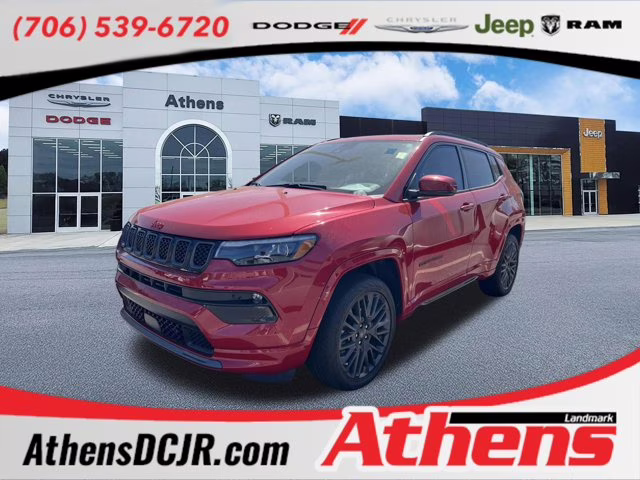 2023 Redline Pearlcoat Jeep Compass (RED) Edition 4X4 SUV