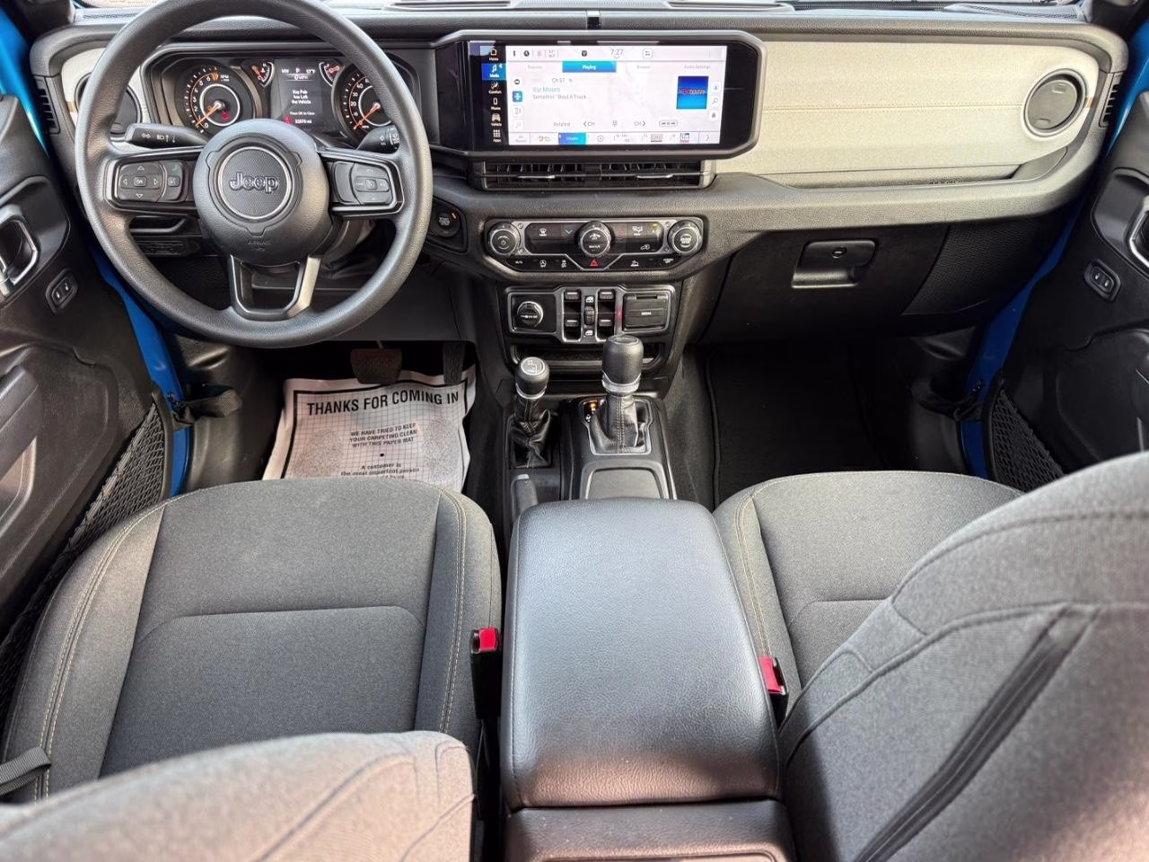 2025 Hydro Blue Pearlcoat Jeep Gladiator Sport 4X4 Truck