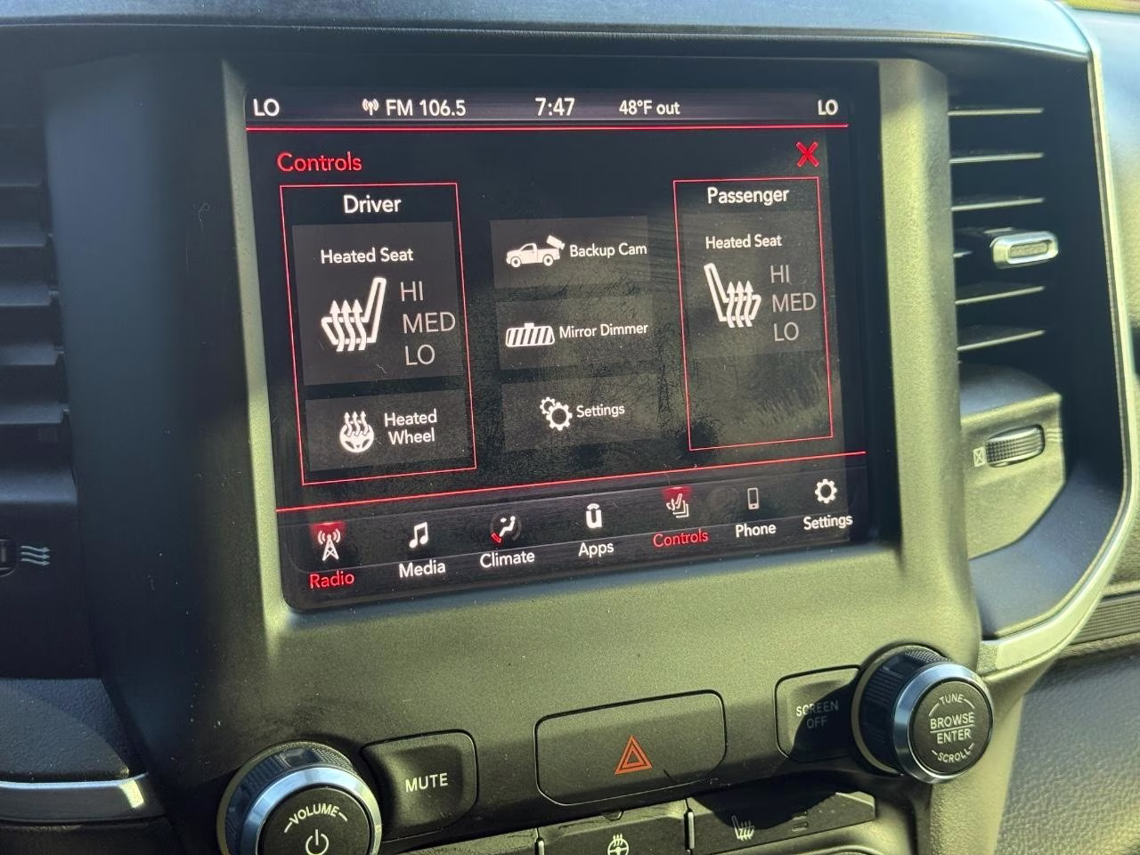 2019 Diamond Black Crystal Pearlcoat Ram 1500 Big Horn/Lone Star 4X4 Truck