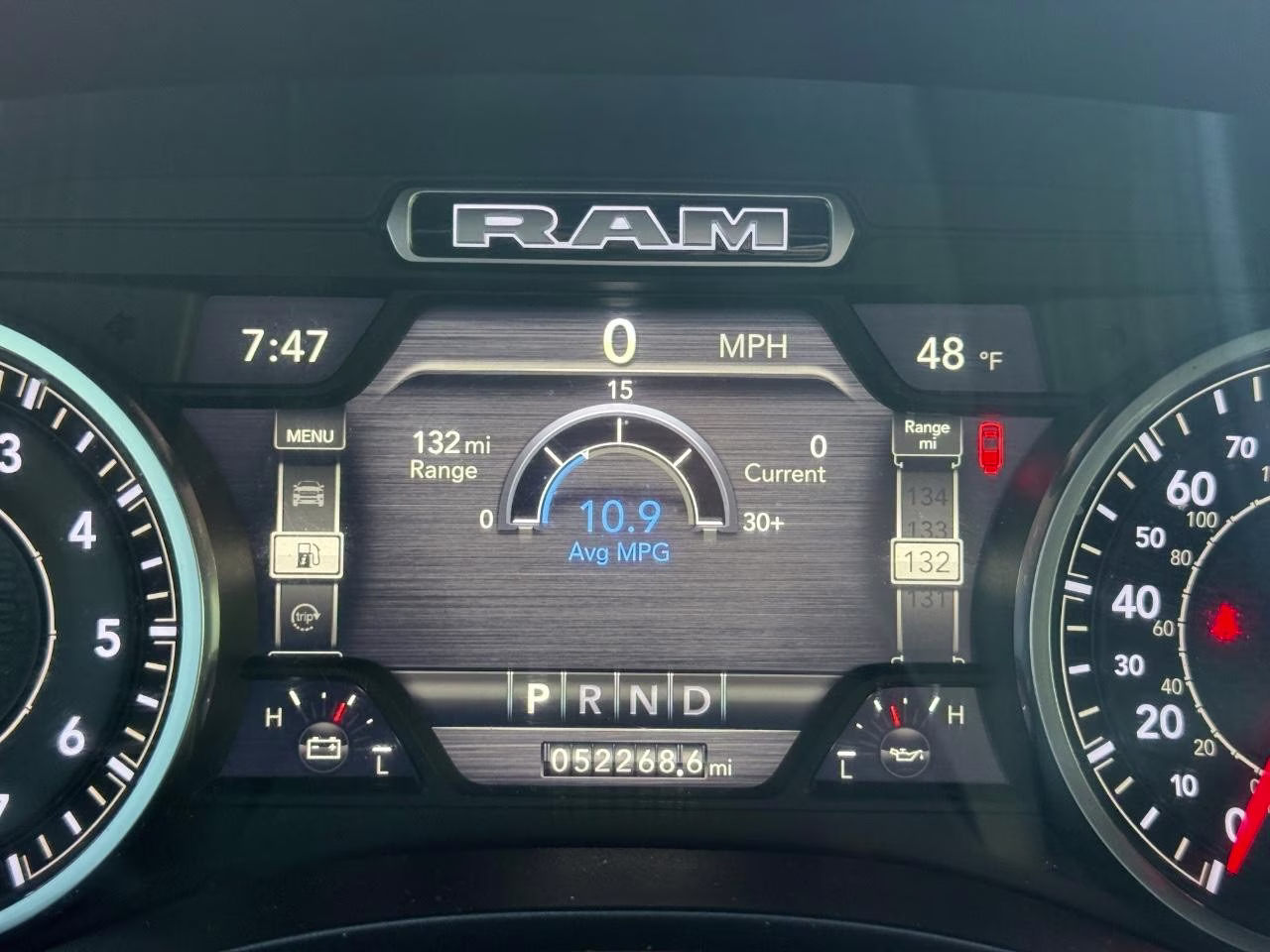 2019 Diamond Black Crystal Pearlcoat Ram 1500 Big Horn/Lone Star 4X4 Truck