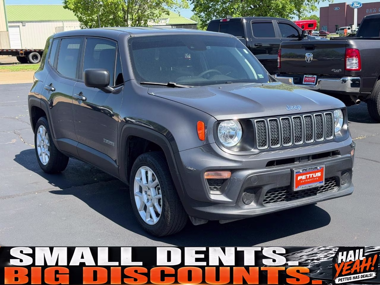 2023 Graphite Gray Jeep Renegade Latitude 4X4 SUV